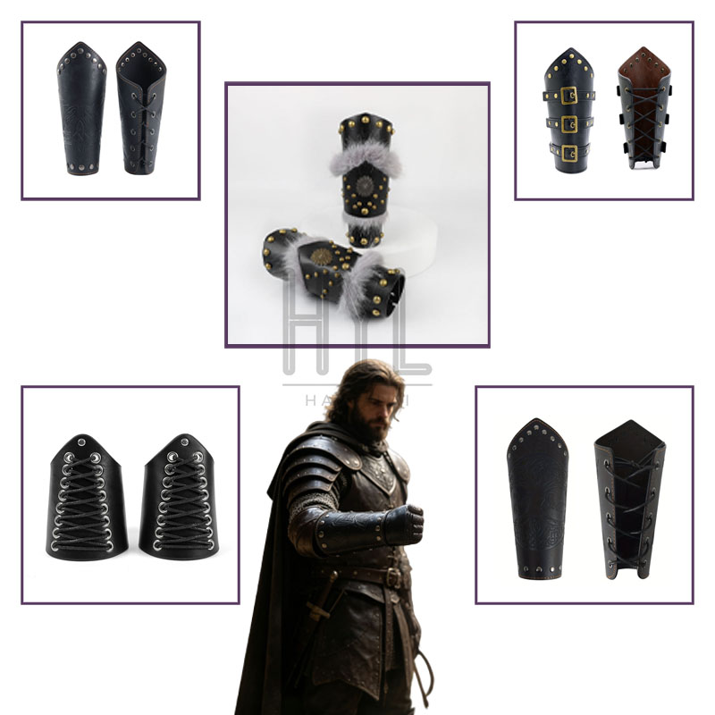 Cosplay Props - Guanto rinforzato multistrato in pelle sintetica