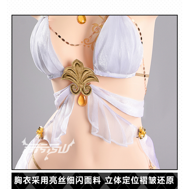 Prop Para Cosplay - Costume da bagno bikini sexy da