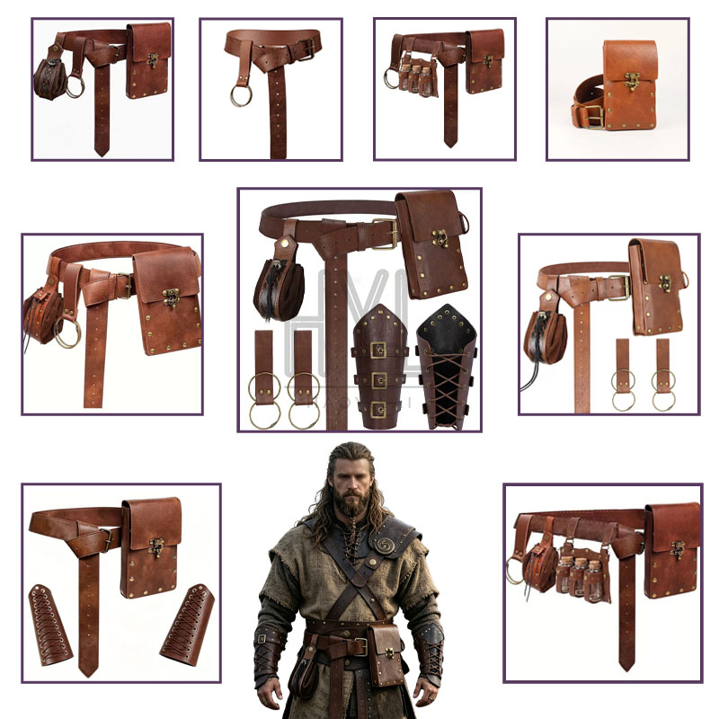 Cosplay Props - Set di Accessori Medievali Vichinghi, Accessori