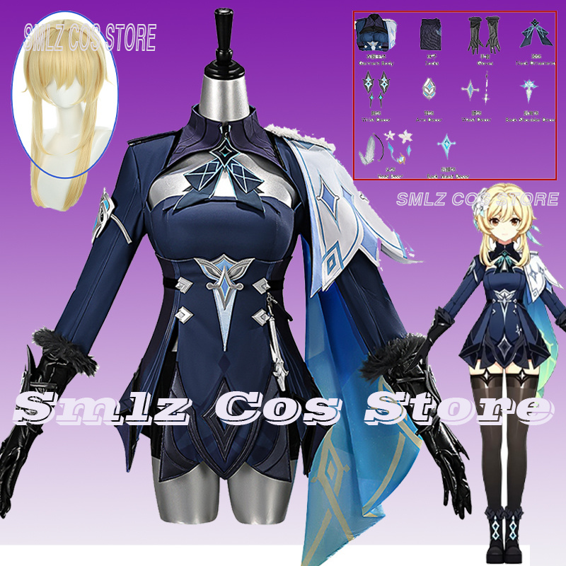 Prop Para Cosplay - 2026 Costume Cosplay Lumine Viaggiatrice di