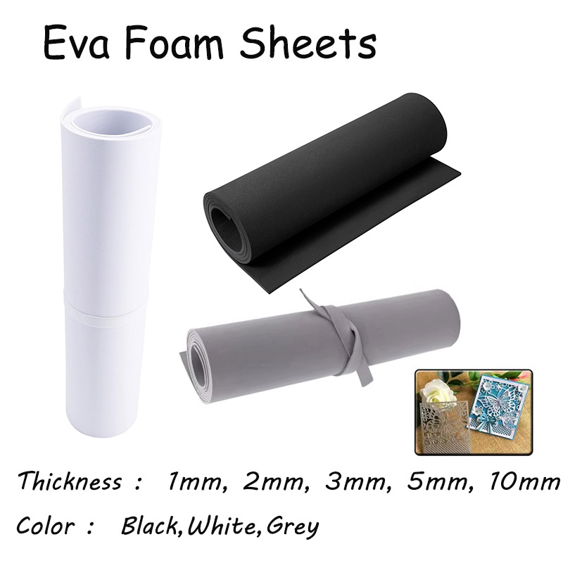 Craft Foam Roll - 1mm 2mm 3mm 5mm 10mm Fogli