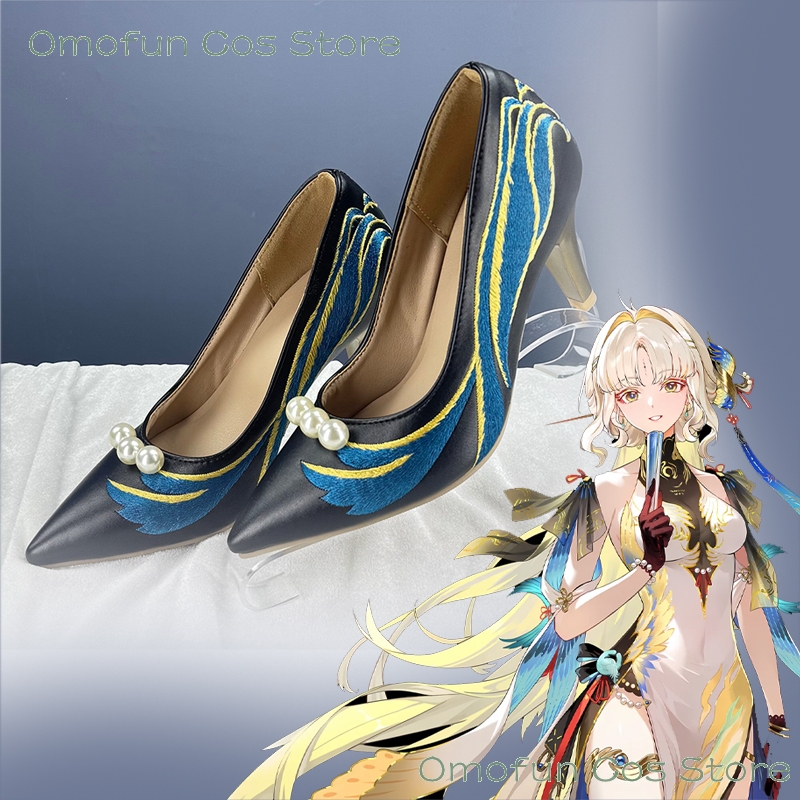 Free Cosplay Prop Patterns - Scarpe da cosplay Wuwa Suisui Wuthering