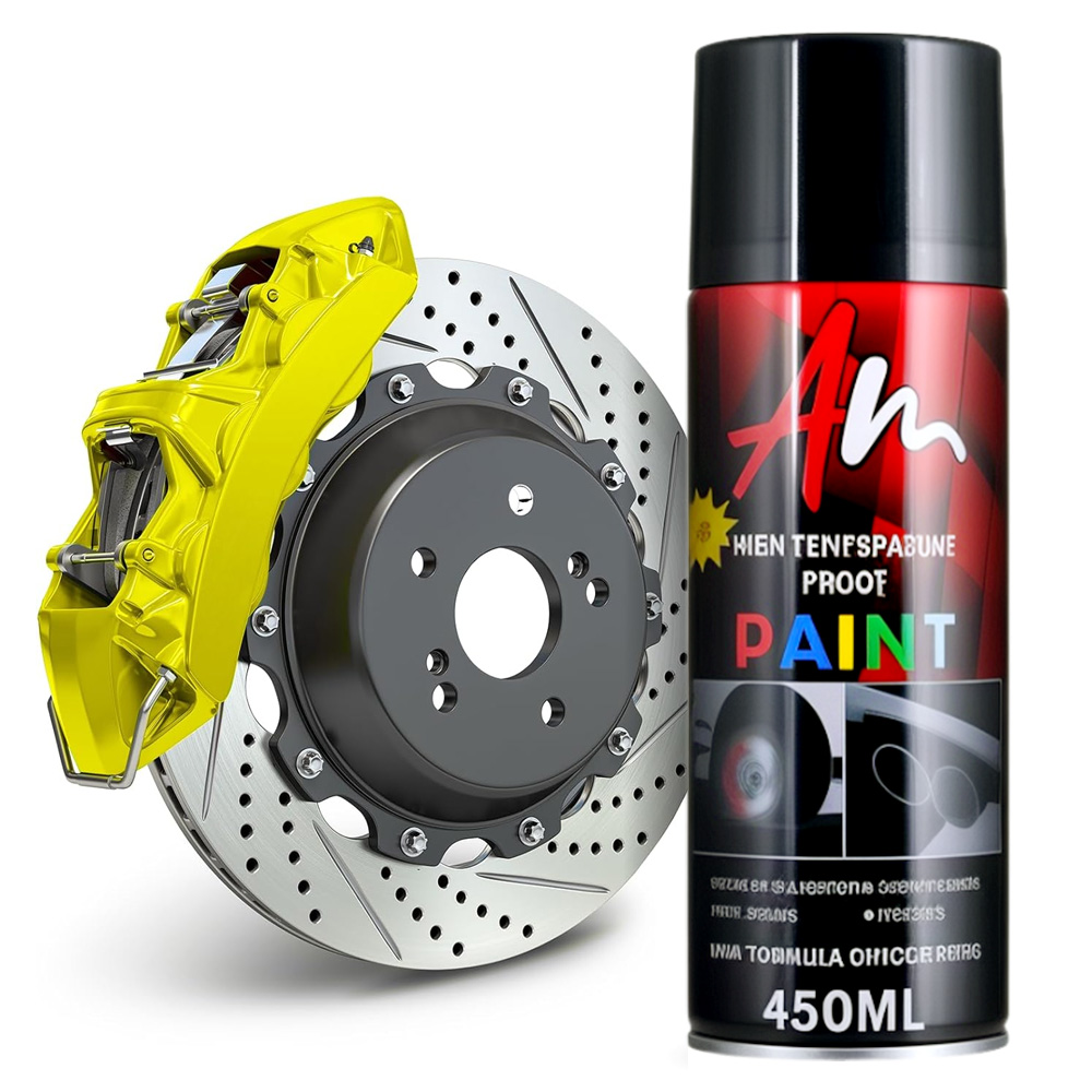 Metallic Spray Paint - Vernice per pinza freno fai-da-te 2K