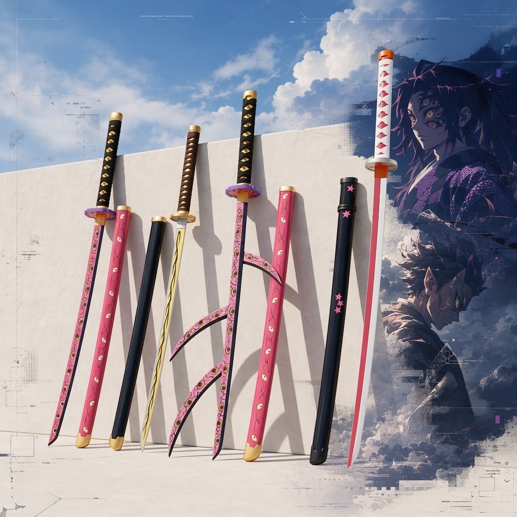 Cosplay Prop Katana - Spada Katana di Agatsuma Zenitsu da