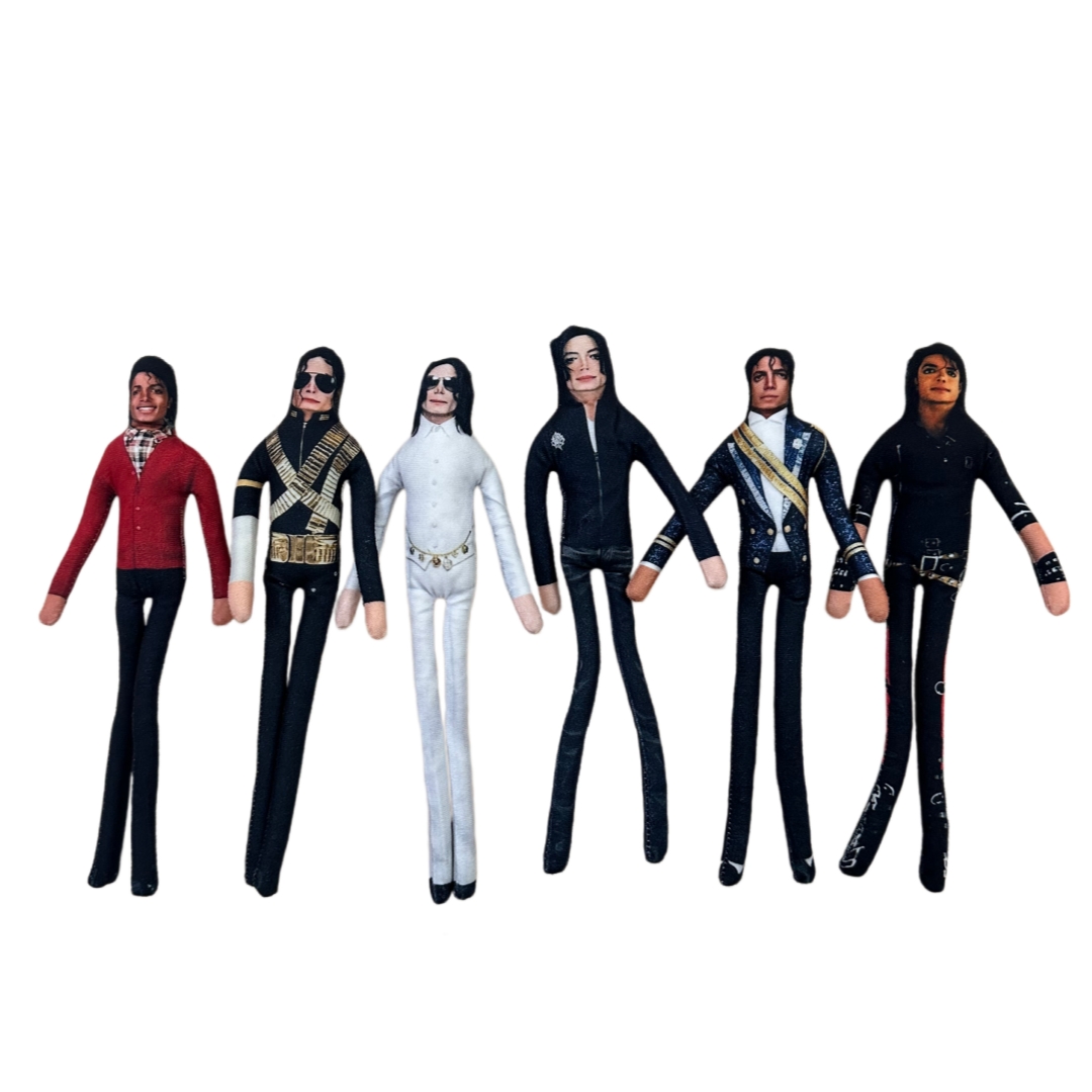 Prop Para Cosplay - 1-6 Pezzi Bambola Peluche Michael Jackson