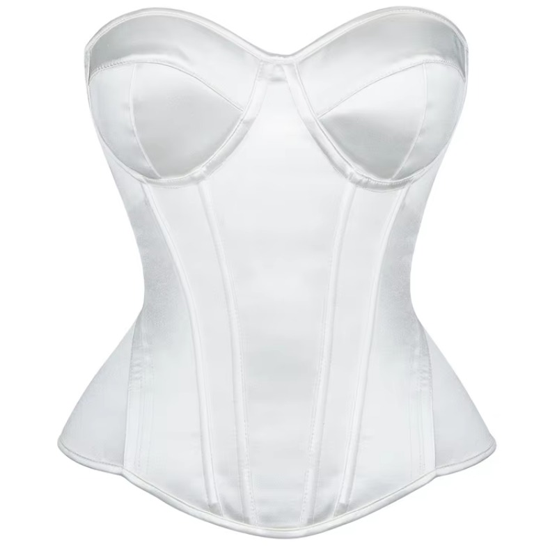 Corsetto Bianco da Donna Overb - Boning Corset Steel recensione e prezzo