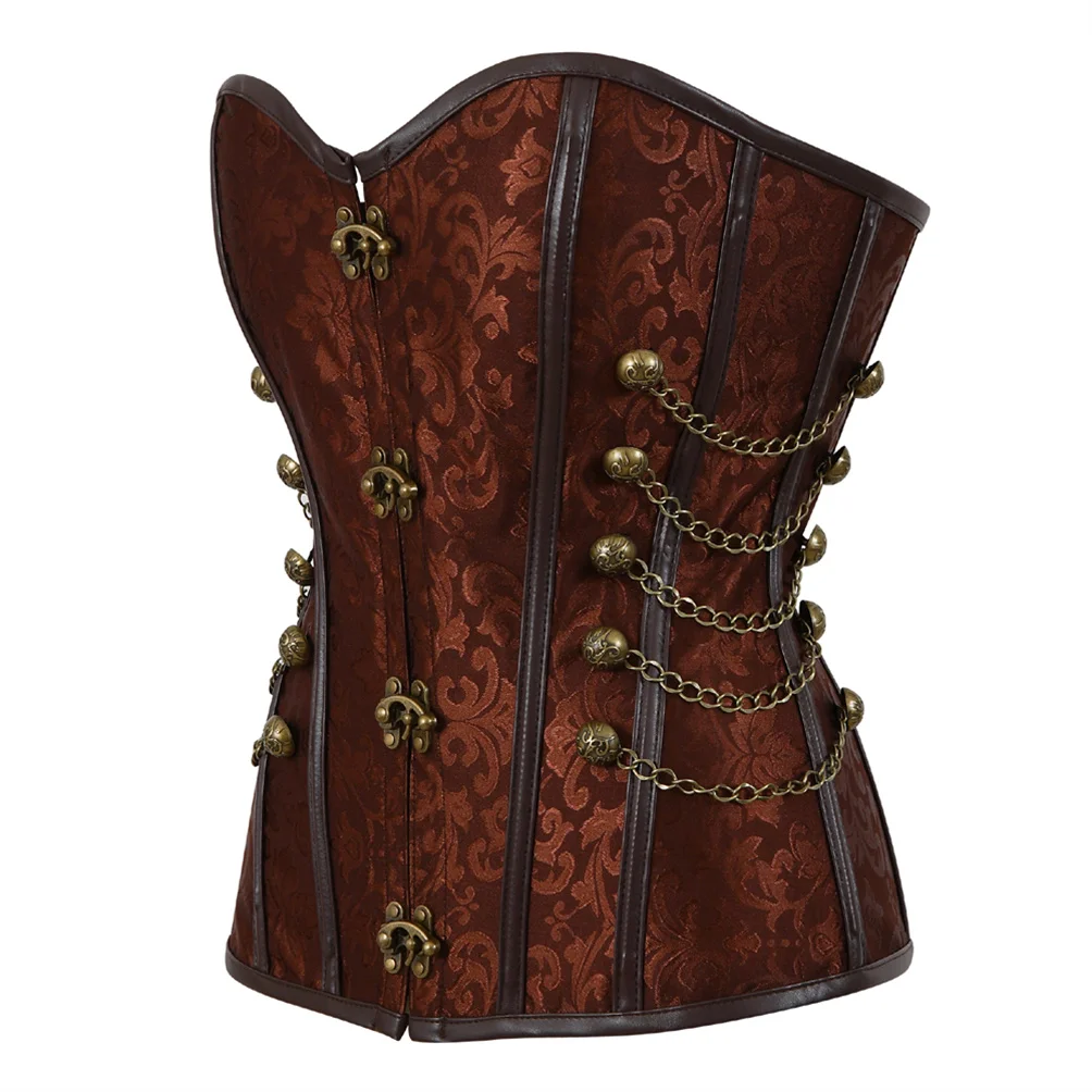 Corsetto da Donna Steampunk in - Boning Corset Steel recensione e prezzo