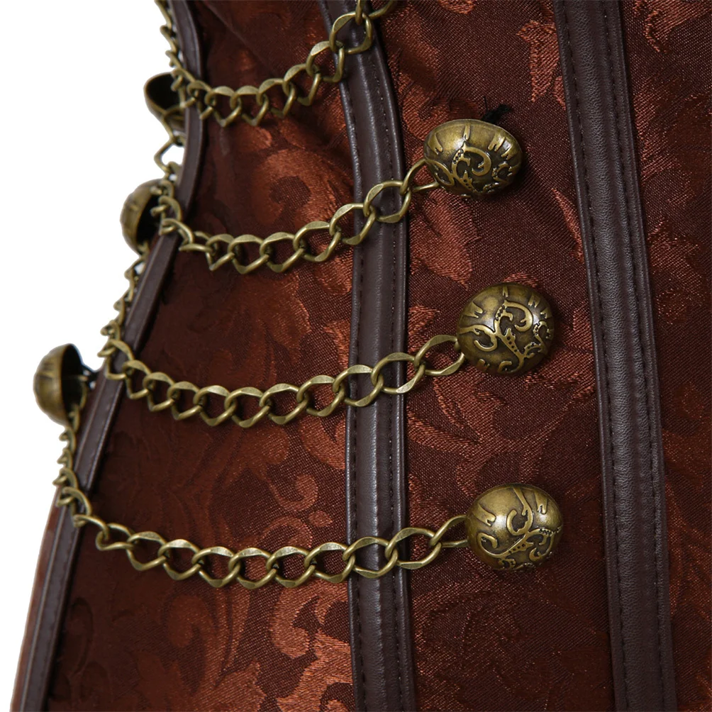 Corsetto da Donna Steampunk in - Boning Corset Steel recensione e prezzo