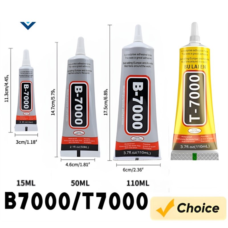 1pc 15ML 50ML 110ML B-7000 Tra - Contact Cement Glue recensione e prezzo