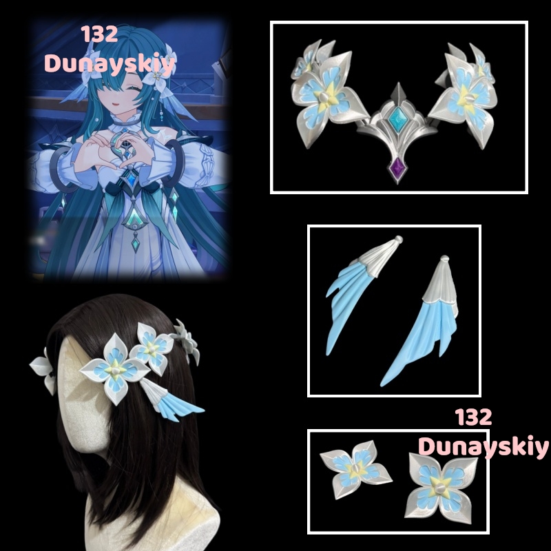 Copricapo Cosplay di Snezhnaya - Cosplay Prop 3D Print Settings recensione e prezzo