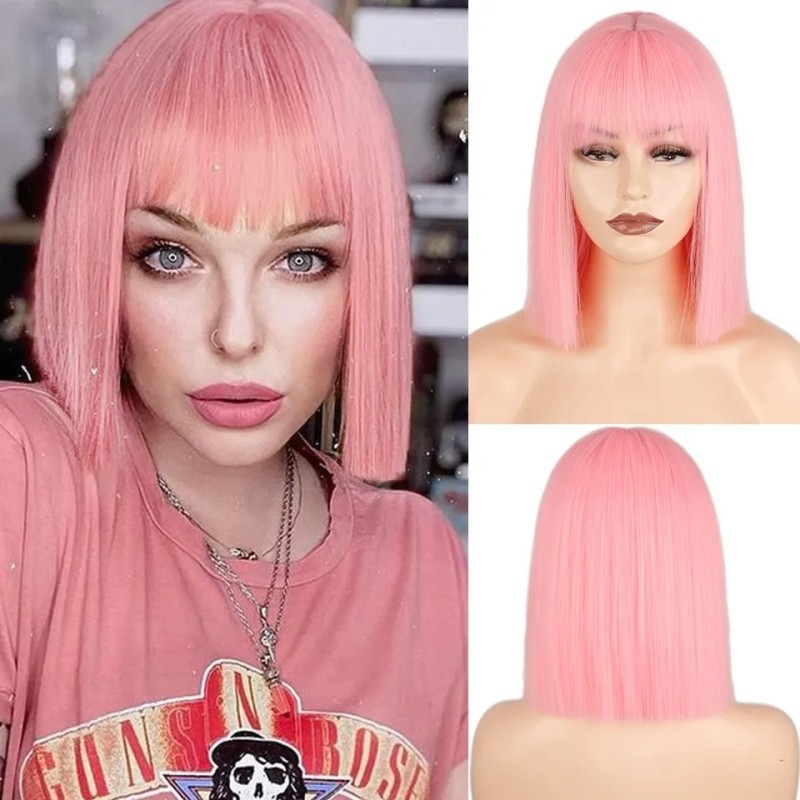 Parrucca dritta da donna con f - Wig Fiber Net recensione e prezzo