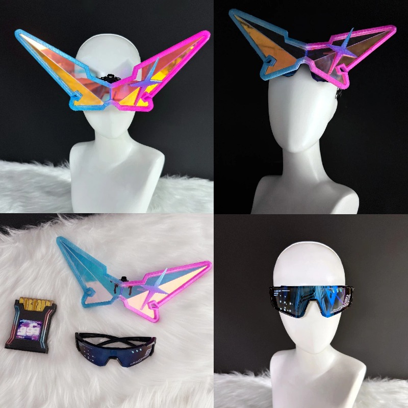 Set di Occhiali Colorati per C - Prop Para Cosplay recensione e prezzo