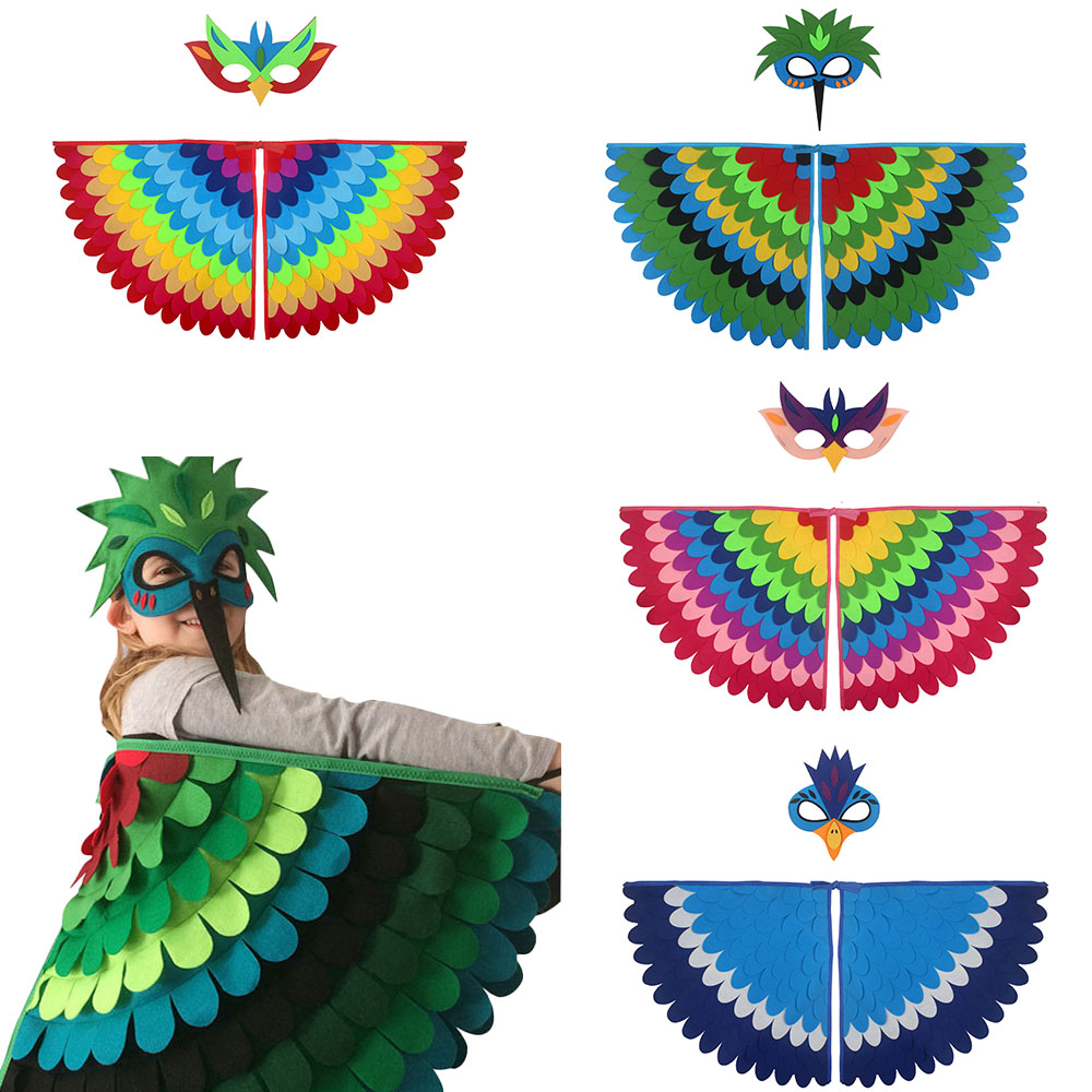 Costume con ali di gufo, mante - Free Cosplay Prop Patterns recensione e prezzo